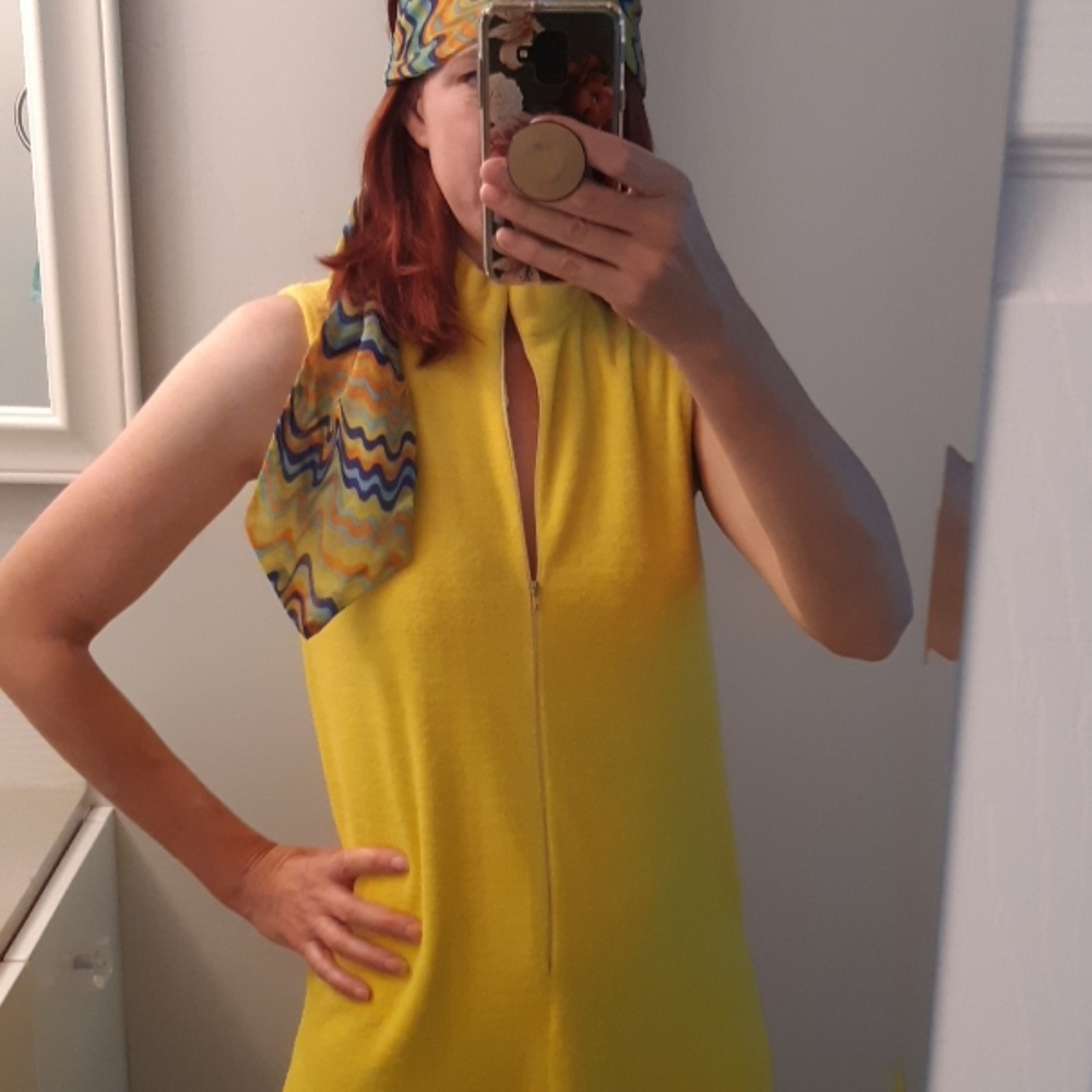 Vintage Terry cloth cover up